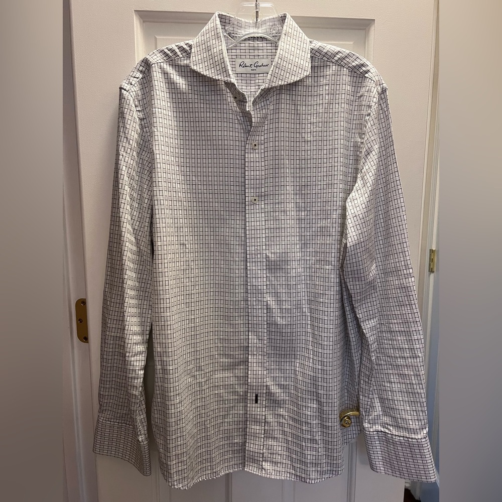 Robert Graham dress shirt 41/16 -like new